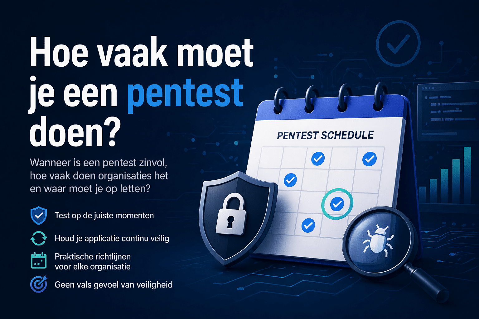 Hoe vaak moet je een pentest doen?